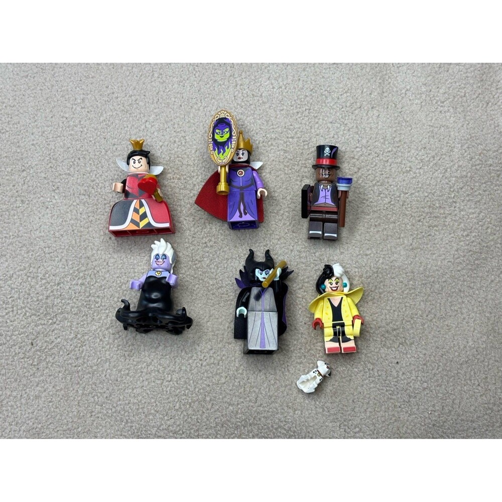 Lego Disney Princess Minifigures Lot of 6